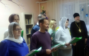 Поздравление в больнице сестринского ухода аг. Забашевичи