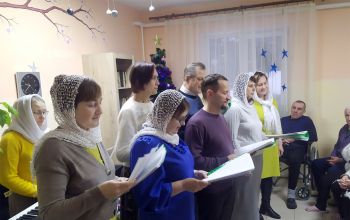 Поздравление в больнице сестринского ухода аг. Забашевичи