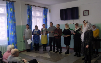 Поздравление проживающих в больнице сестринского ухода аг. Зембин