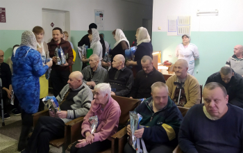 Поздравление проживающих в больнице сестринского ухода аг. Зембин