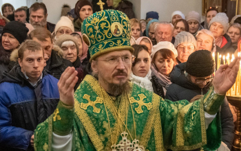  Божественная литургия в женском монастыре в честь святой блаженной Ксении Петербургской