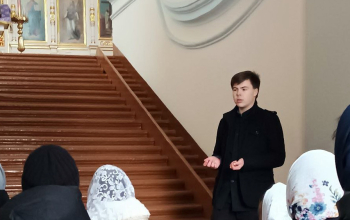 Детско-юношеский хор кафедрального собора Воскресения Христова в Свято-Успенском Жировичском монастыре