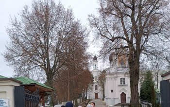 Детско-юношеский хор кафедрального собора Воскресения Христова в Свято-Успенском Жировичском монастыре