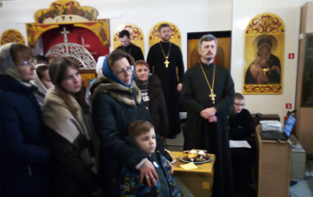 Прощеное воскресенье и масленица в храме Рождества Христова