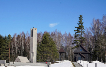 Освящение храма в честь Рождества Пресвятой Богородицы в мемориальном комплексе «Хатынь»