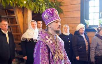 Освящение храма в честь Рождества Пресвятой Богородицы в мемориальном комплексе «Хатынь»