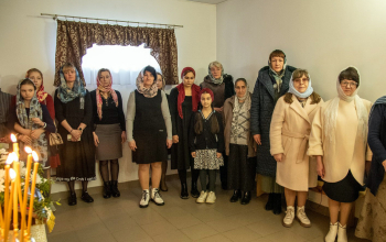 Лазарева суббота. Нижний придел в честь святителя Спиридона Тримифунтского храма Минской иконы Божией Матери г. Смолевичи