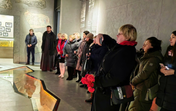 Педагоги средней школы №24 посетили мемориальный комплекс «Хатынь»