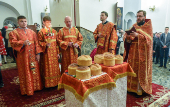 Пасха Господня в кафедральном соборе Воскресения Христова