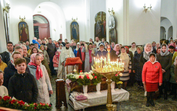 Пасха Господня в кафедральном соборе Воскресения Христова