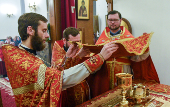 Пасха Господня в кафедральном соборе Воскресения Христова