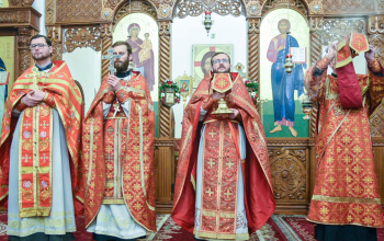 Пасха Господня в кафедральном соборе Воскресения Христова