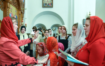 Пасха Господня в кафедральном соборе Воскресения Христова