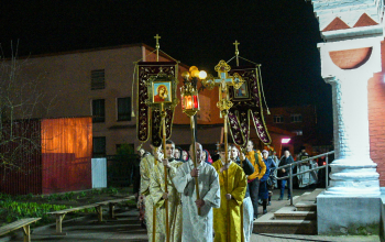 Пасха Господня в кафедральном соборе Воскресения Христова