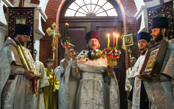 Пасха Господня в кафедральном соборе Воскресения Христова