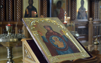 Логойская икона Божией Матери «Знамение» в храме Рождества Христова