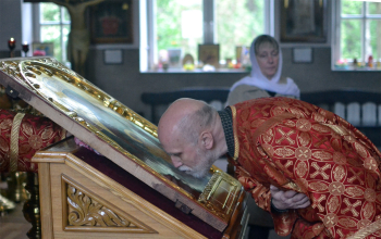 Логойская икона Божией Матери «Знамение» в храме Рождества Христова