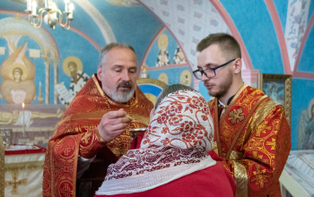 Престольный праздник в Борисовском епархиальном управлении