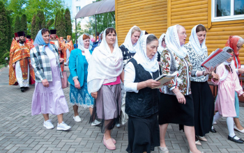 Престольные торжества в Никольском храме города Крупки
