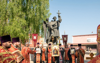 Торжества посвящённые основателю города Борисова Полоцкому князю Борису Всеславичу