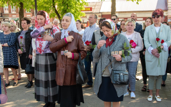 Торжества посвящённые основателю города Борисова Полоцкому князю Борису Всеславичу
