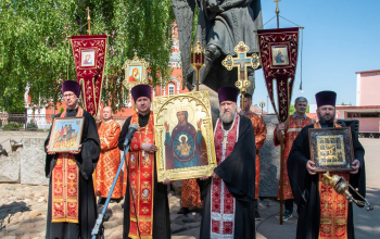 Торжества посвящённые основателю города Борисова Полоцкому князю Борису Всеславичу