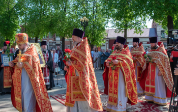 Торжества посвящённые основателю города Борисова Полоцкому князю Борису Всеславичу