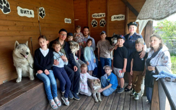 Праздник для детей из многодетных семей священников