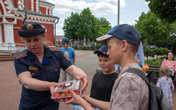 Праздник для детей из многодетных семей священников
