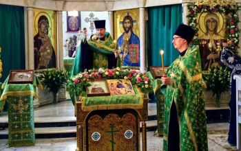 Престольный праздник в Ксениевском монастыре