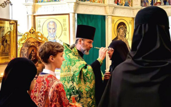 Престольный праздник в Ксениевском монастыре