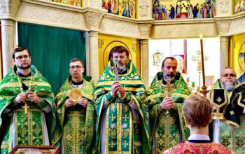 Престольный праздник в Ксениевском монастыре