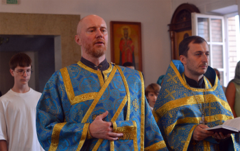 Молебен на начало учебного года в храме Рождества Христова