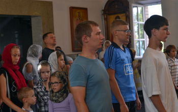 Молебен на начало учебного года в храме Рождества Христова