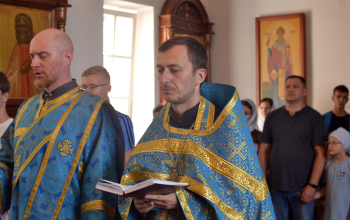 Молебен на начало учебного года в храме Рождества Христова