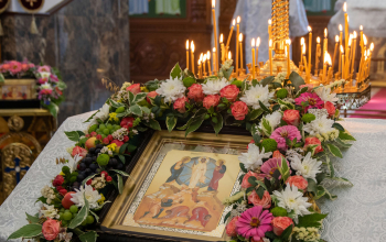 Праздник Преображения в кафедральном соборе Воскресения Христова