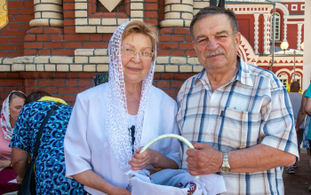 Праздник Преображения в кафедральном соборе Воскресения Христова