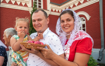 Праздник Преображения в кафедральном соборе Воскресения Христова
