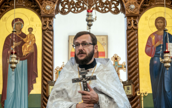 Праздник Преображения в кафедральном соборе Воскресения Христова