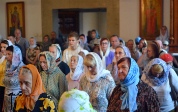 Праздник Успения Пресвятой Богородицы в храме Рождества Христова