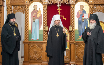 Поздравление Митрополита Вениамина с днем тезоименитства