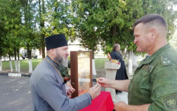 Молитва в воинских частях 