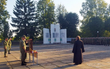 Молитва в воинских частях 