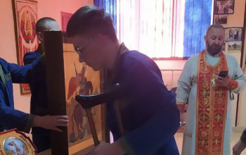 Молитва в воинских частях 