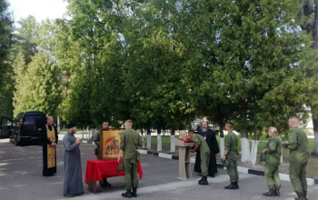 Молитва в воинских частях 