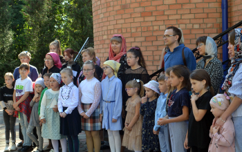 Начало учебного года в воскресной школе храма Рождества Христова