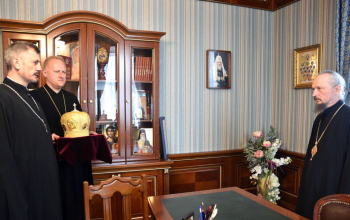 Поздравление Митрополита Минского и Заславского Вениамина с днём его 55-летия