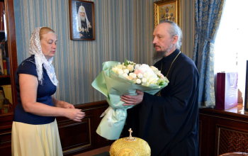 Поздравление Митрополита Минского и Заславского Вениамина с днём его 55-летия