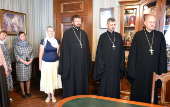 Поздравление Митрополита Минского и Заславского Вениамина с днём его 55-летия