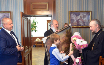 Поздравление Митрополита Минского и Заславского Вениамина с днём его 55-летия